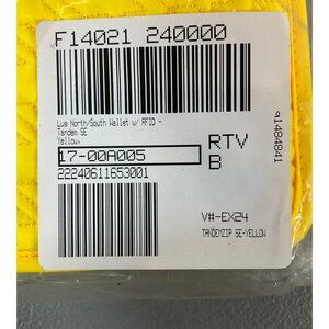 Lug Tandem SE RFID Compact Quilted Wallet - Unisex Yellow Accessory